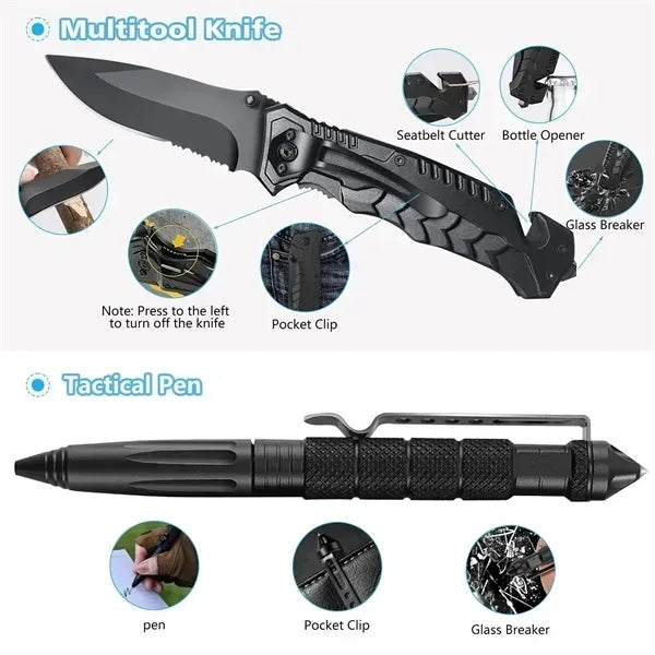 Wilderness Survival Multi-function Tool Kit