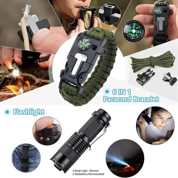 Wilderness Survival Multi-function Tool Kit