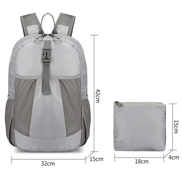Foldable Ultralight Nylon Travel Backpack