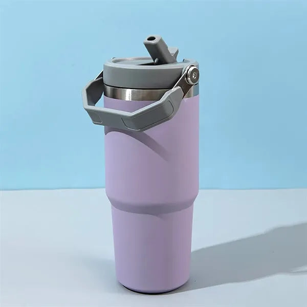 20oz Insulated Tumbler with Handle & Lid