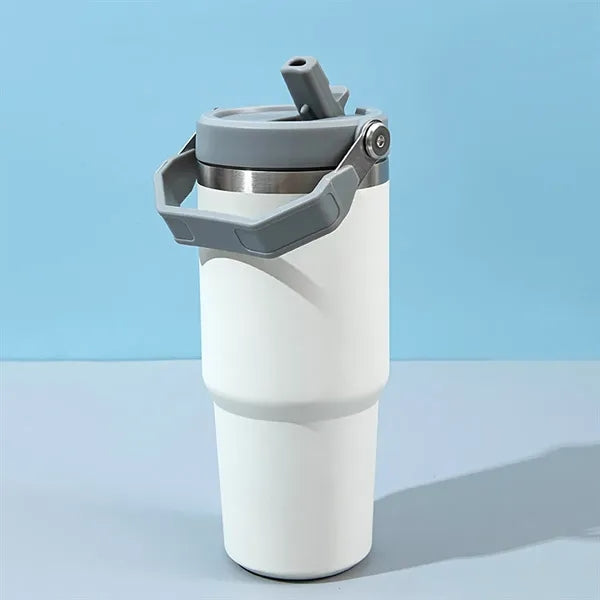 20oz Insulated Tumbler with Handle & Lid