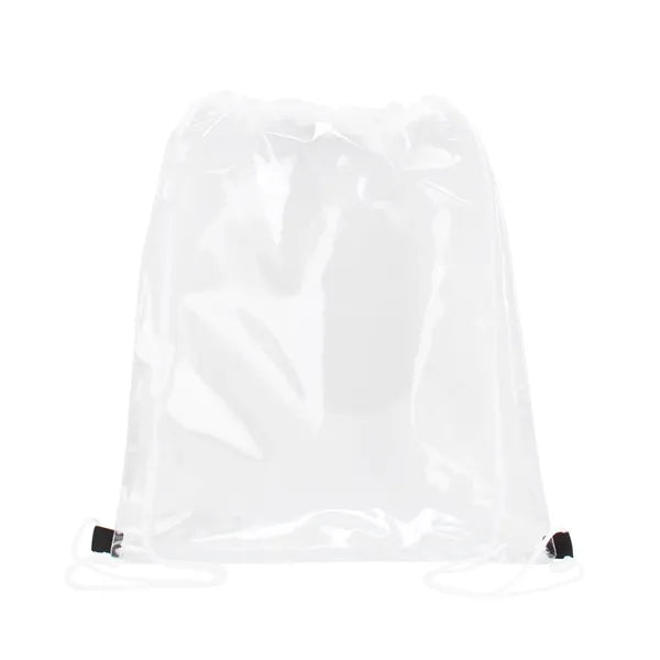 Clear PVC Drawstring Backpack