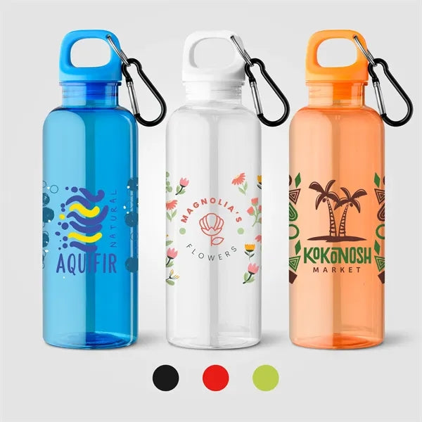 Doli rPET Carabiner Clip Screw-Top Bike Bottle-17 oz ColorJt