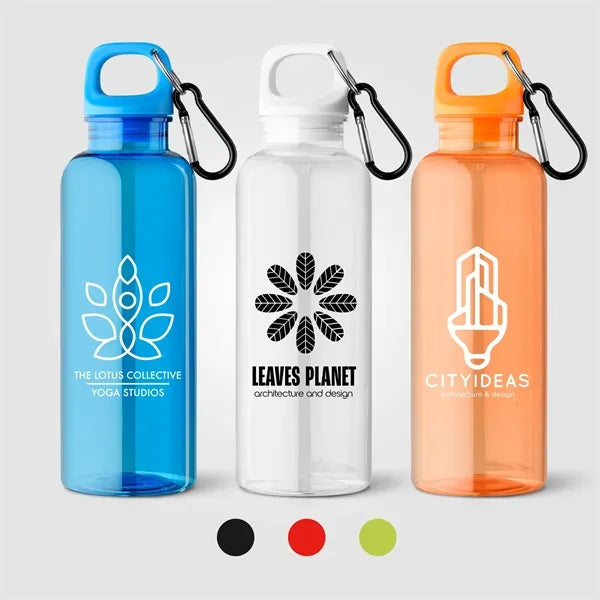 Doli rPET Carabiner Clip Screw-Top Bike Bottle - 17 oz.