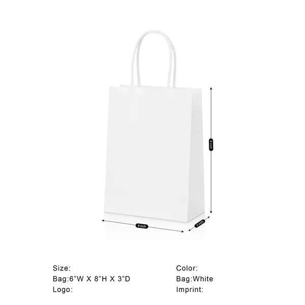 Twisted Handle Kraft Shopper Bag