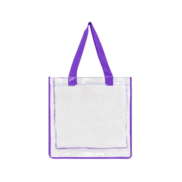 Clear Stadium Tote Bag