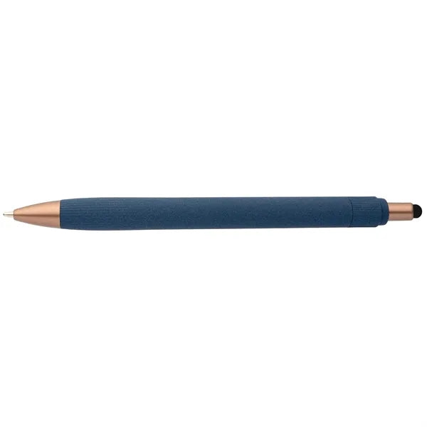 York Recycled Plastic Bronze Trim Stylus Ballpoint Pen