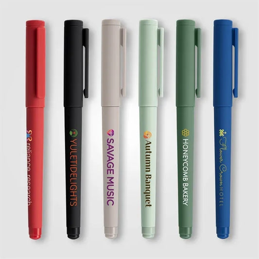 Aeris Recycled Plastic Monochrome Gel Pen - ColorJet