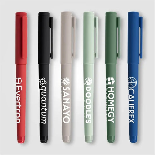 Aeris Recycled Plastic Monochrome Gel Pen
