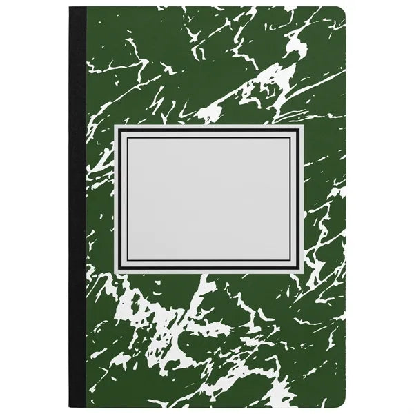 Slate FSC Paper Marble Hardcover Composition Notebook - A5