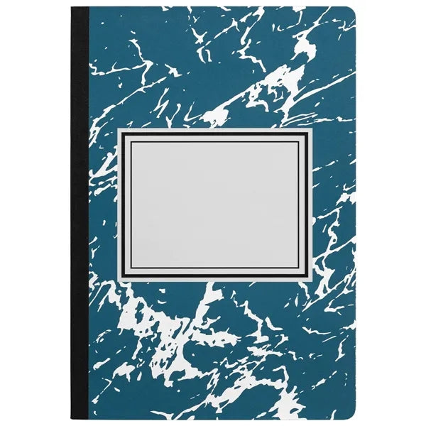 Slate FSC Paper Marble Hardcover Composition Notebook - A5