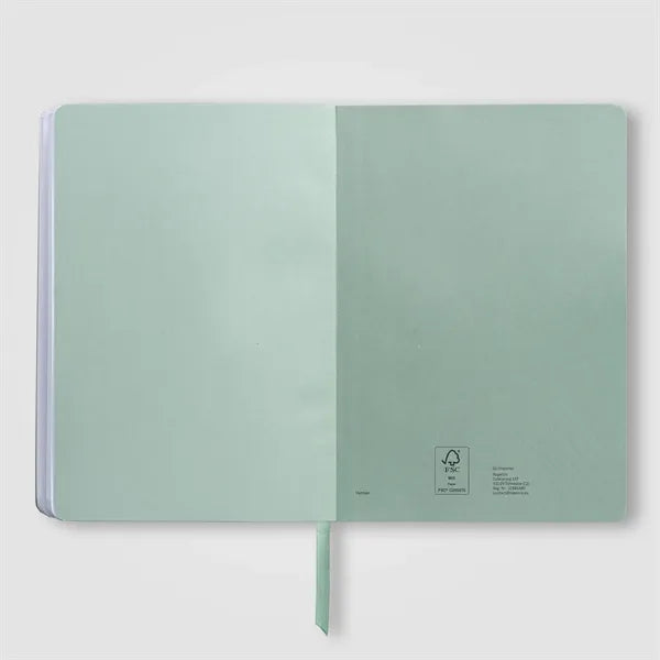 Gaia FSC Paper Ribbon Marker Gratitude Journal - A5-ColorJet