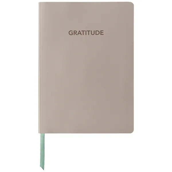 Gaia FSC Paper Ribbon Marker Gratitude Journal - A5-ColorJet
