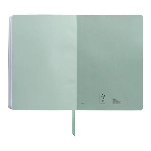 Gaia FSC Paper Ribbon Marker Gratitude Journal - A5-ColorJet