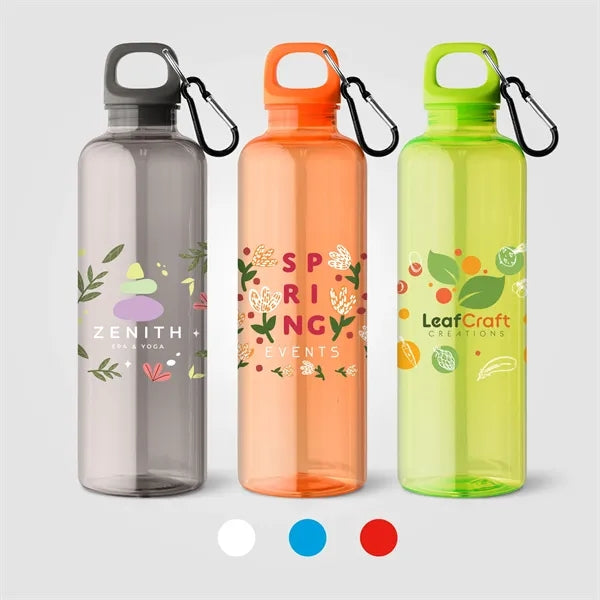 Doli rPET Carabiner Clip Screw-Top Bike Bottle-25 oz-ColorJt