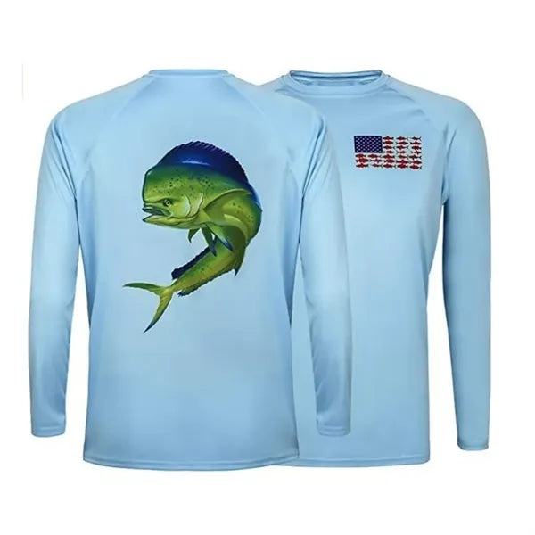 Sublimated Long Sleeve Fishing T Shirt
