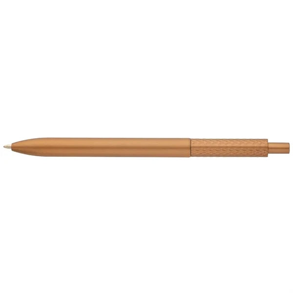 Vale Recycled Plastic Diamond Textured Metallic Pen-ColorJet
