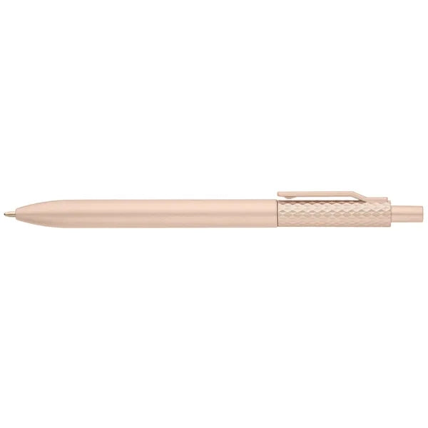 Vale Recycled Plastic Diamond Textured Metallic Pen-ColorJet