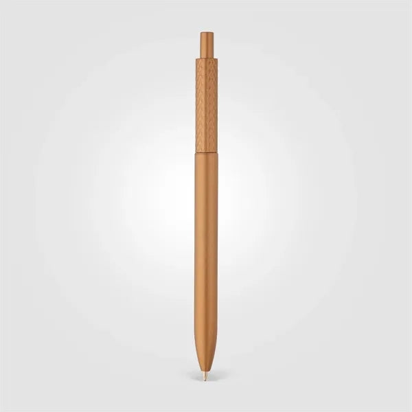 Vale Recycled Plastic Diamond Textured Metallic Pen-ColorJet
