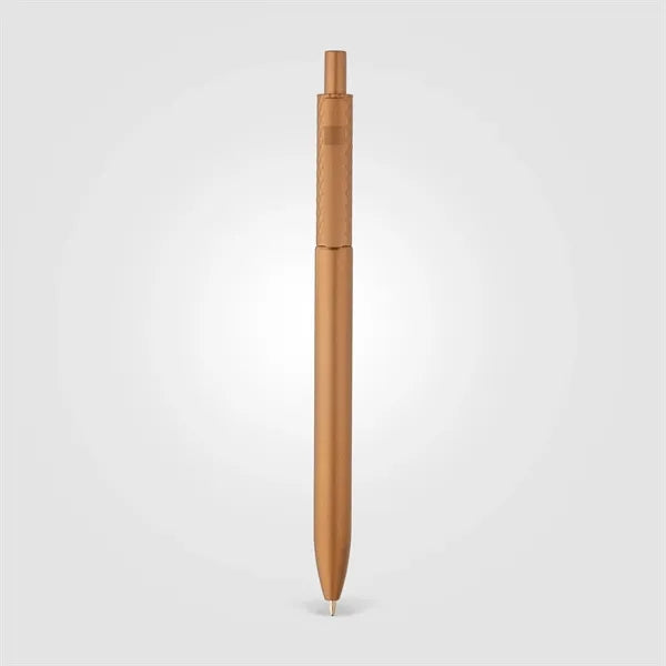 Vale Recycled Plastic Diamond Textured Metallic Pen