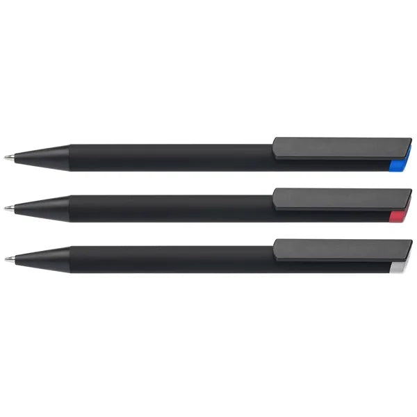 Volos Recycled Aluminum Ballpoint Pen - ColorJet on Clip