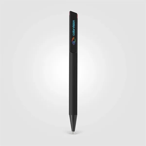 Volos Recycled Aluminum Ballpoint Pen - ColorJet on Clip