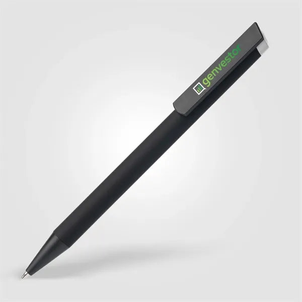Volos Recycled Aluminum Ballpoint Pen - ColorJet on Clip