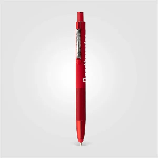 Lisbon Recycled Aluminum Monochrome Fidget Stylus Pen