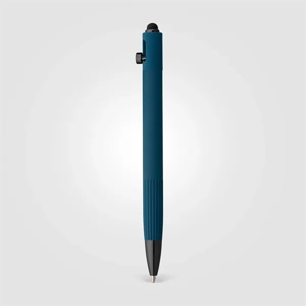 Saga Recycled Aluminum Bolt Action Stylus Pen - ColorJet