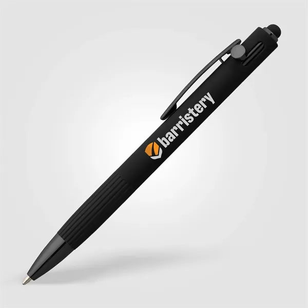 Saga Recycled Aluminum Bolt Action Stylus Pen - ColorJet