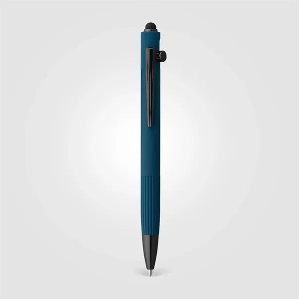 Saga Recycled Aluminum Bolt Action Stylus Pen - ColorJet