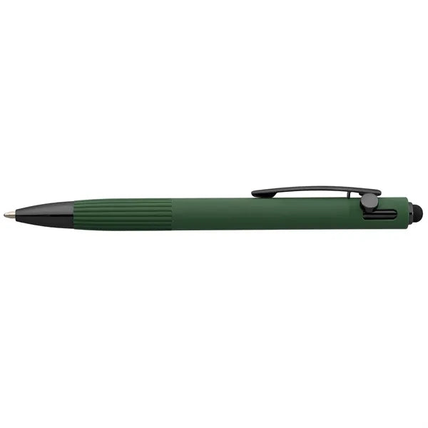 Saga Recycled Aluminum Bolt Action Stylus Pen - ColorJet