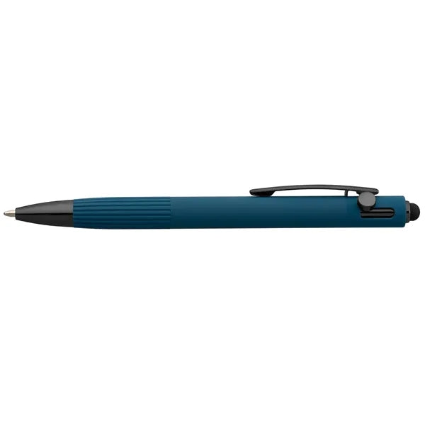 Saga Recycled Aluminum Bolt Action Stylus Pen - ColorJet