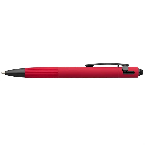 Saga Recycled Aluminum Bolt Action Stylus Pen - ColorJet