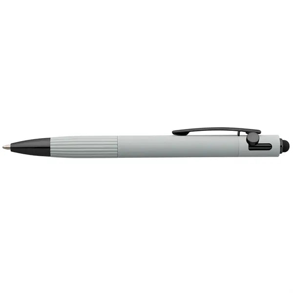 Saga Recycled Aluminum Bolt Action Stylus Pen - ColorJet