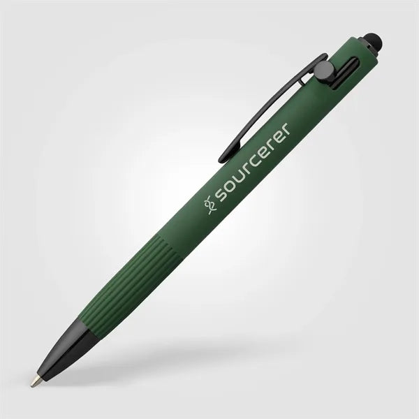 Saga Recycled Aluminum Bolt Action Stylus Pen