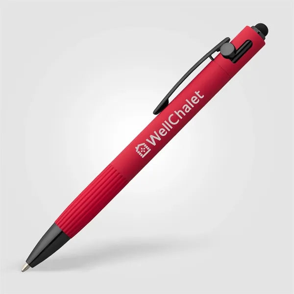 Saga Recycled Aluminum Bolt Action Stylus Pen