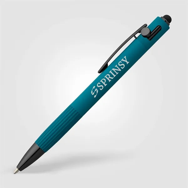 Saga Recycled Aluminum Bolt Action Stylus Pen
