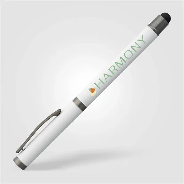 Bowie Recycled Aluminum Stylus Gel Pen - ColorJet