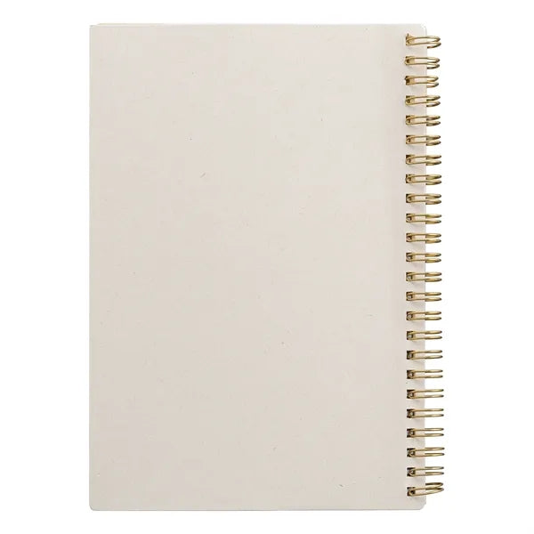 Lino FSC Paper Spiral Binding Vertical Pocket Notebook - A5