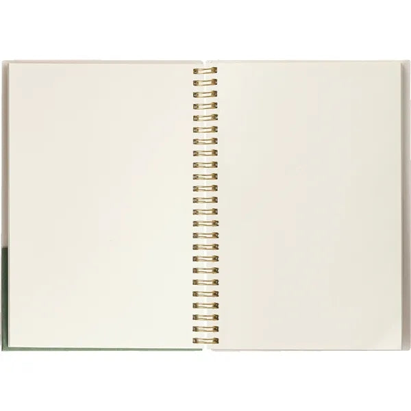 Lino FSC Paper Spiral Binding Vertical Pocket Notebook - A5