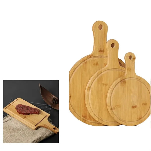 Bamboo Pizza Steak Board
