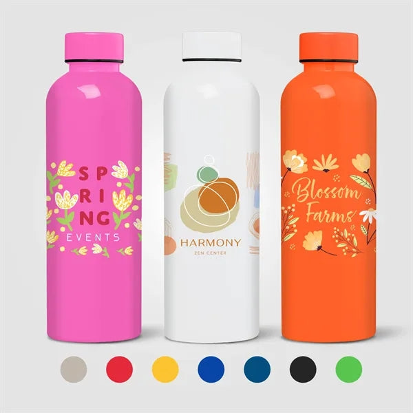 Norden rPET Glossy Monochrome Leakproof Bottle-23oz ColorJet