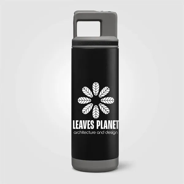 Grosche Alpine Stainless Steel Removable Straw Flip n' Sip