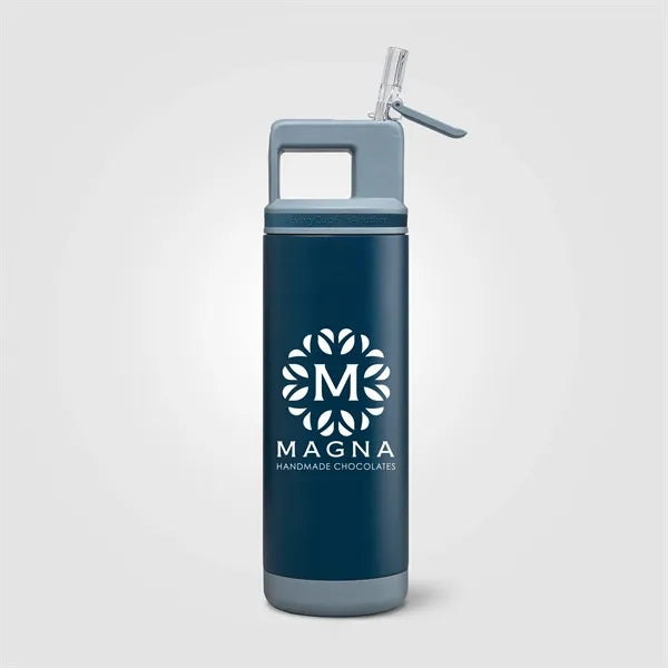 Grosche Alpine Stainless Steel Removable Straw Flip n' Sip