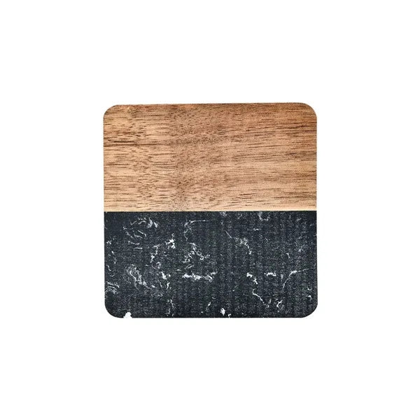 Resin Coaster Acacia Wood Cup Insulation Pad