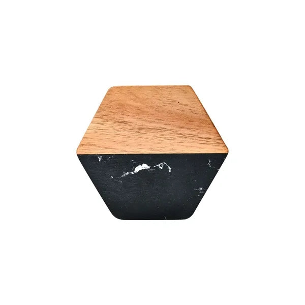 Resin Coaster Acacia Wood Cup Insulation Pad