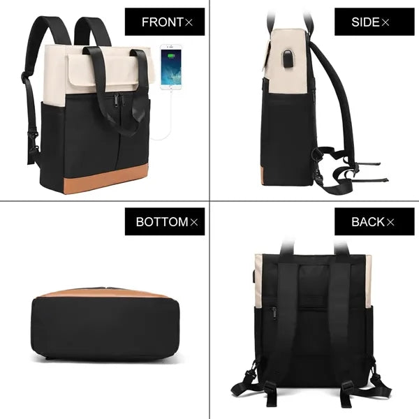 15.6 Inch Multifunctional Outdoor Backpack with USB Port