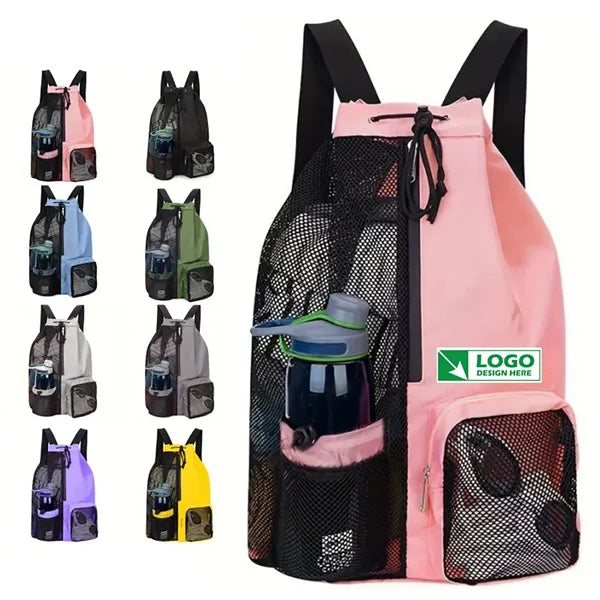 Athletic Gym Sports Drawstring Backpack
