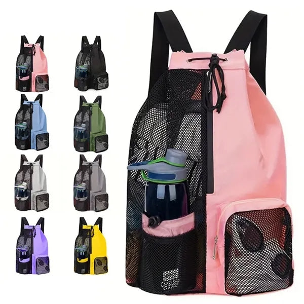 Athletic Gym Sports Drawstring Backpack